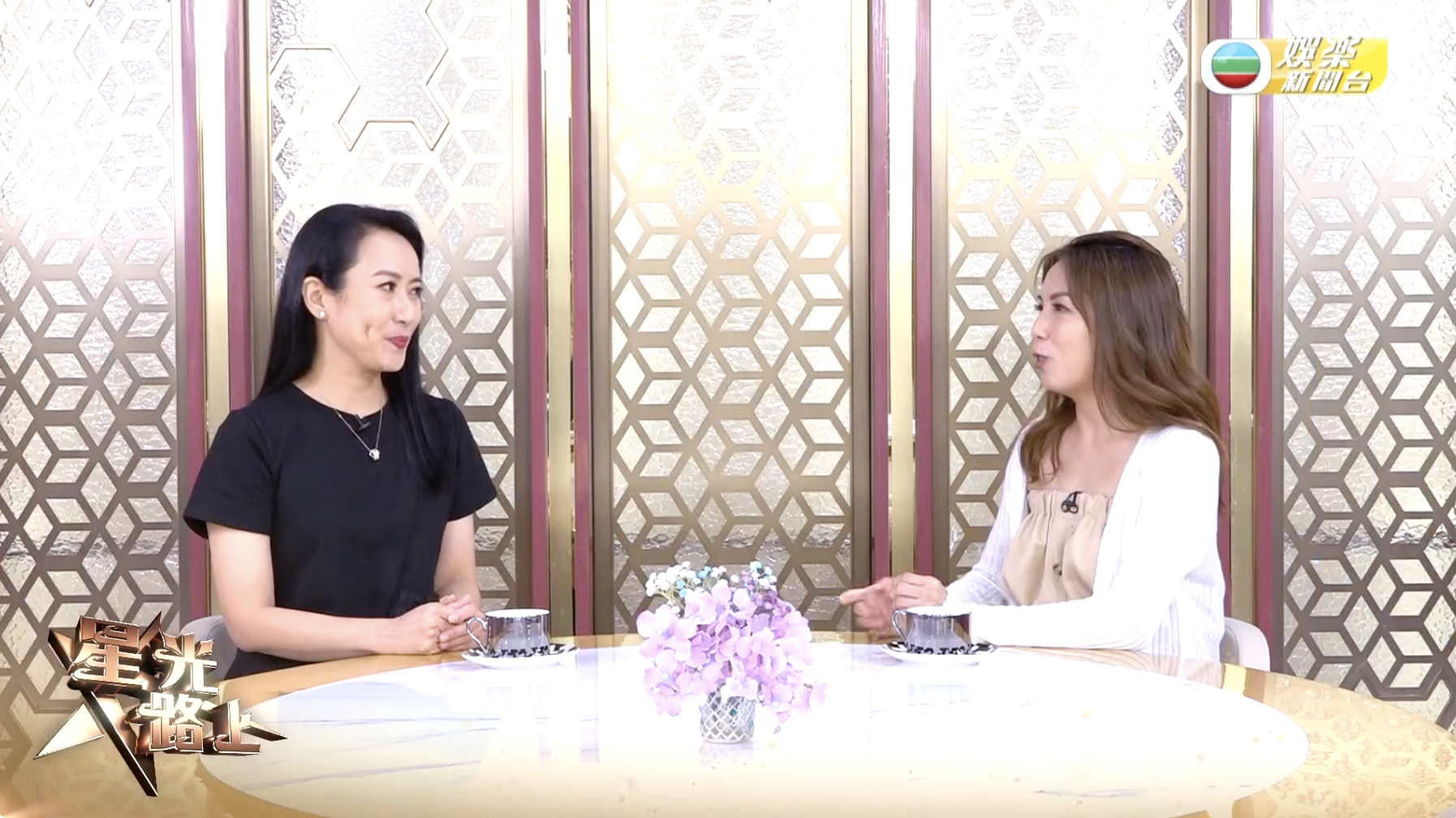 沈可欣最近上TVB娛樂新聞台節目《星光路上》接受訪問。